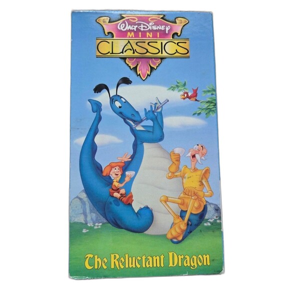 The Reluctant Dragon VHS (1991) – Walt Disney Mini Classics - Picture 1 of 3